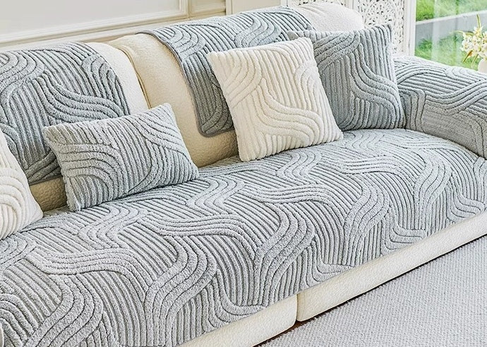 Autumn And Winter Thickening Non-slip Plush Sofa Cushion