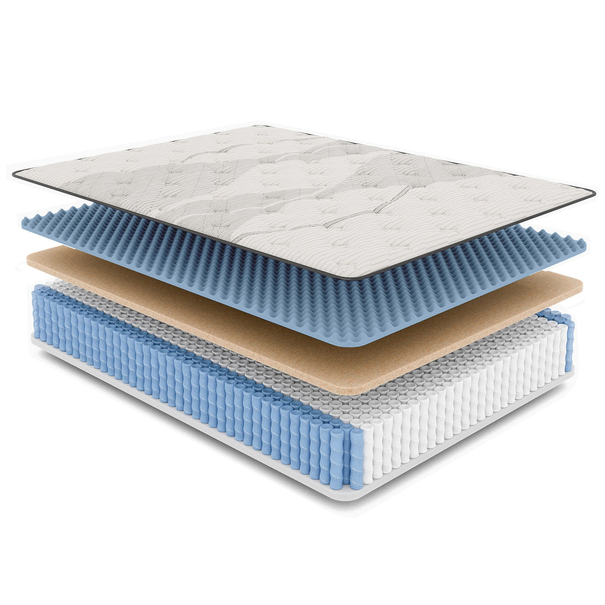 Diamond Nina Copper Cooling Supportive Hybrid Mattress - Full Size