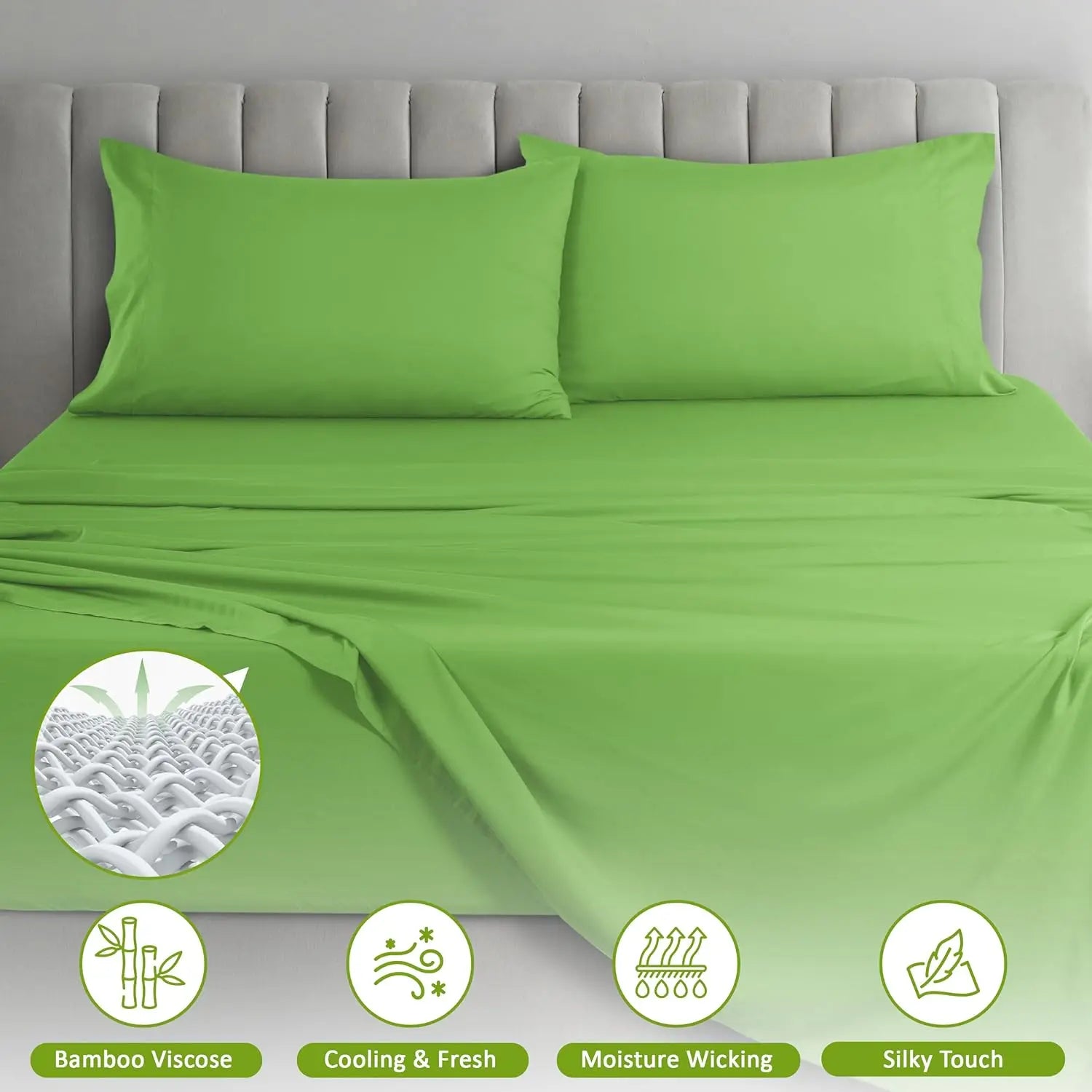 Organic Bamboo Sheet Sets - Breathable & Soft