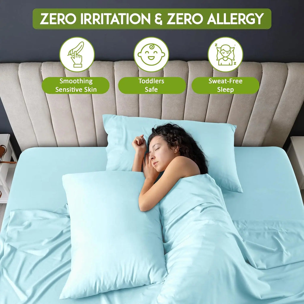 Organic Bamboo Sheet Sets - Breathable & Soft