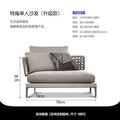 Outdoor Rattan Garden Sofa House Casual Teak Waterproof and Sun Protection Outdoor Outdoor Furniture Garden Balcony Rattan Chair