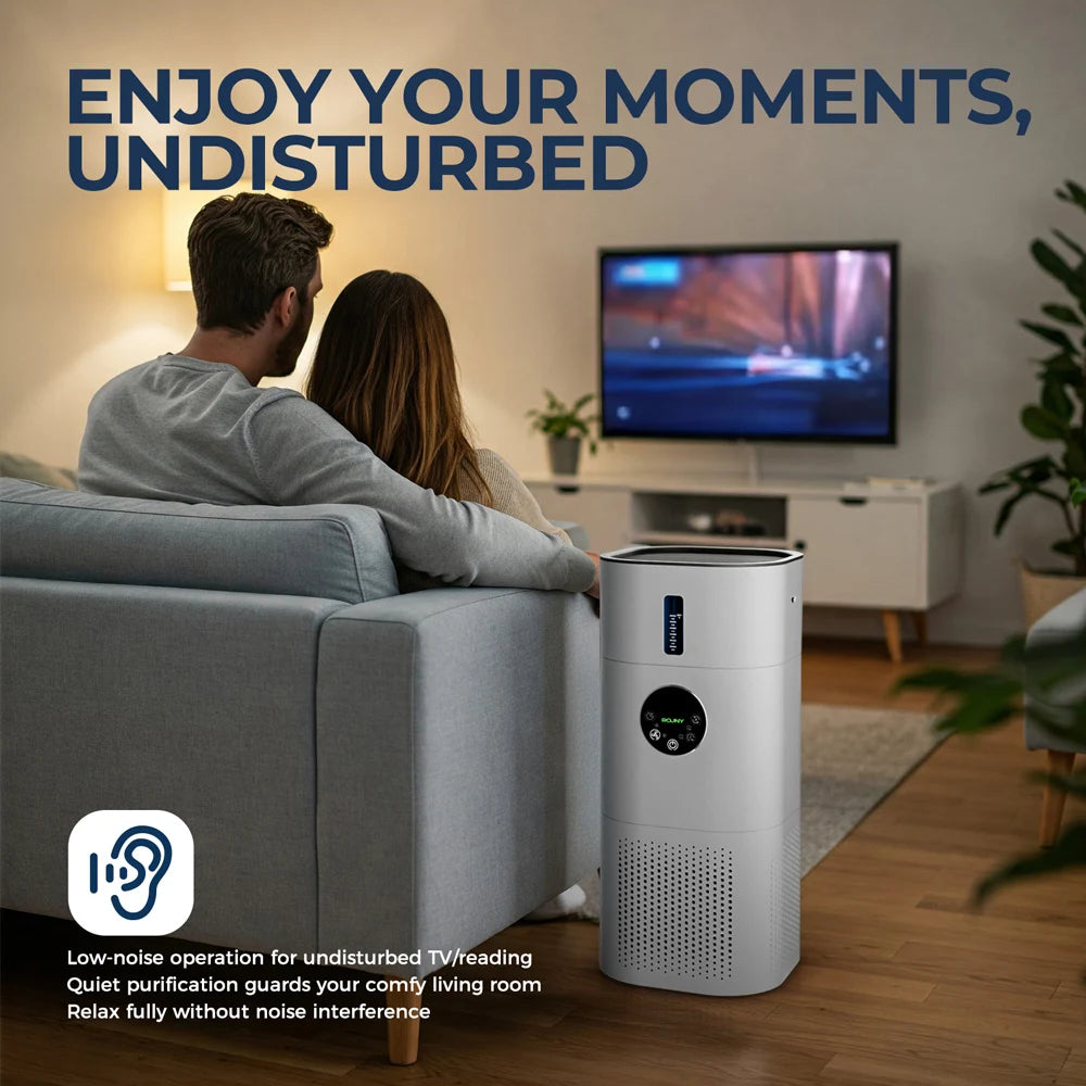 2-in-1 Air Purifier with Humidifier Combo