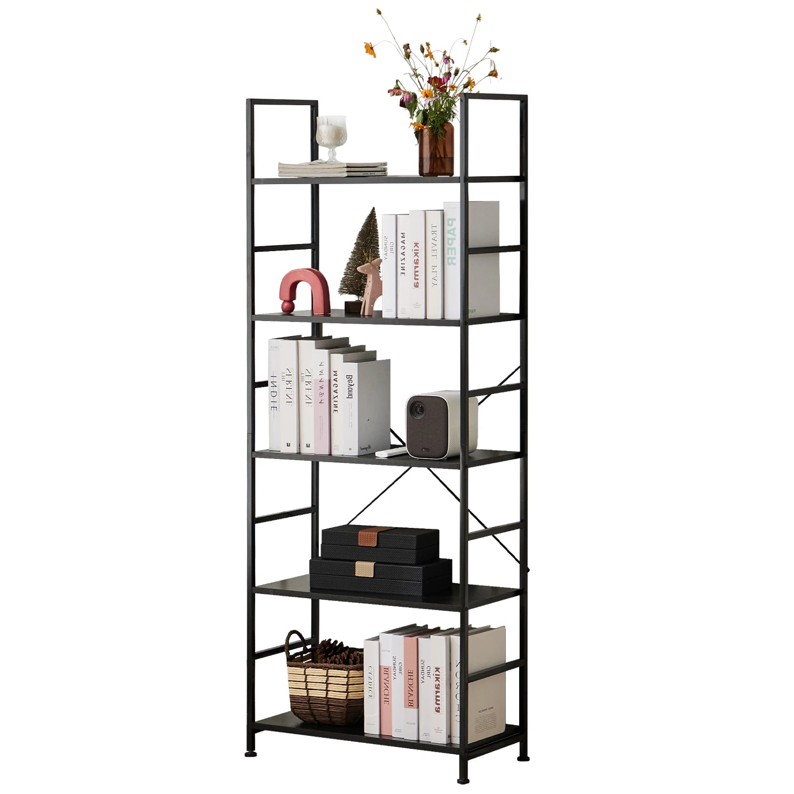 5 Tier Bookcase /Shelves