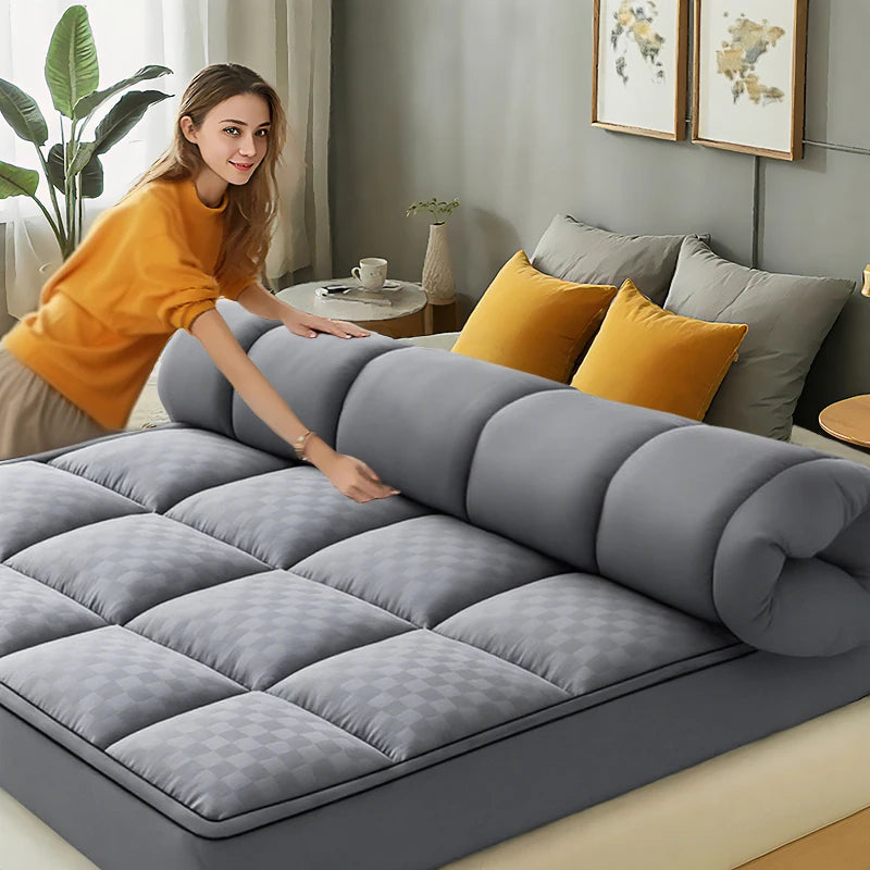 Thick Mattress Topper 1000Gsm Cooling Machine Washable
