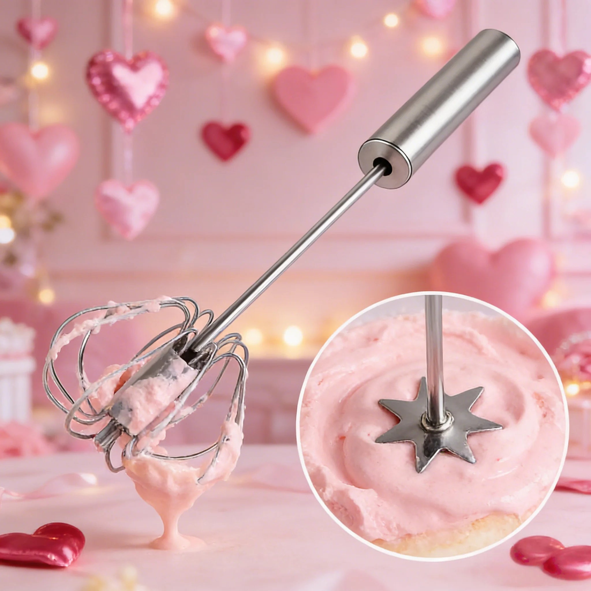 Handheld Milk Frother Mini Whisk Mixer Electric Eggbeater