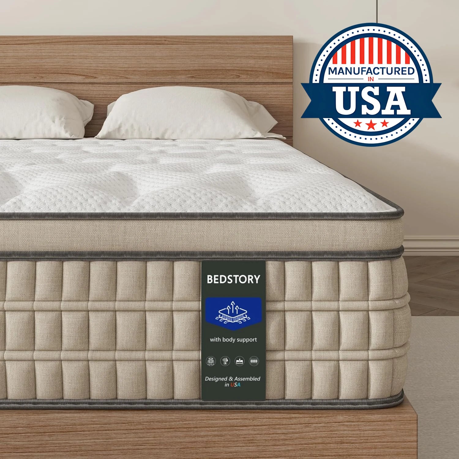 Hybrid Gel Memory Foam Mattresses