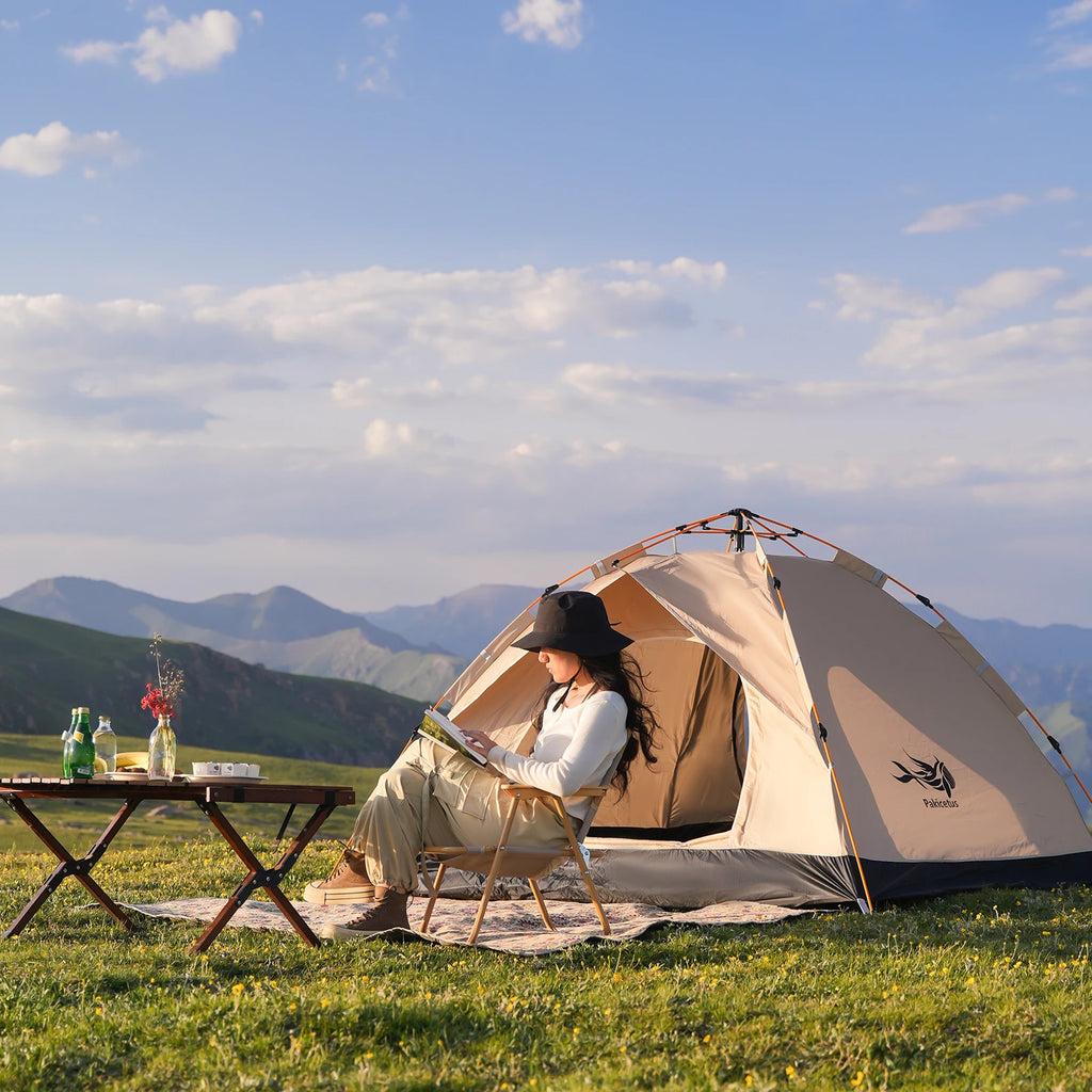Instant Golden Portable Tent 3-4 Person
