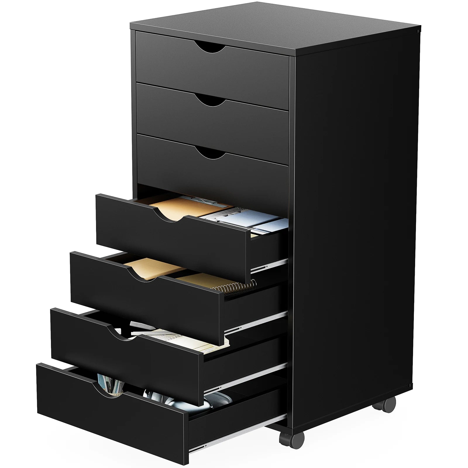 Mobile 7 Drawer File Nightstand