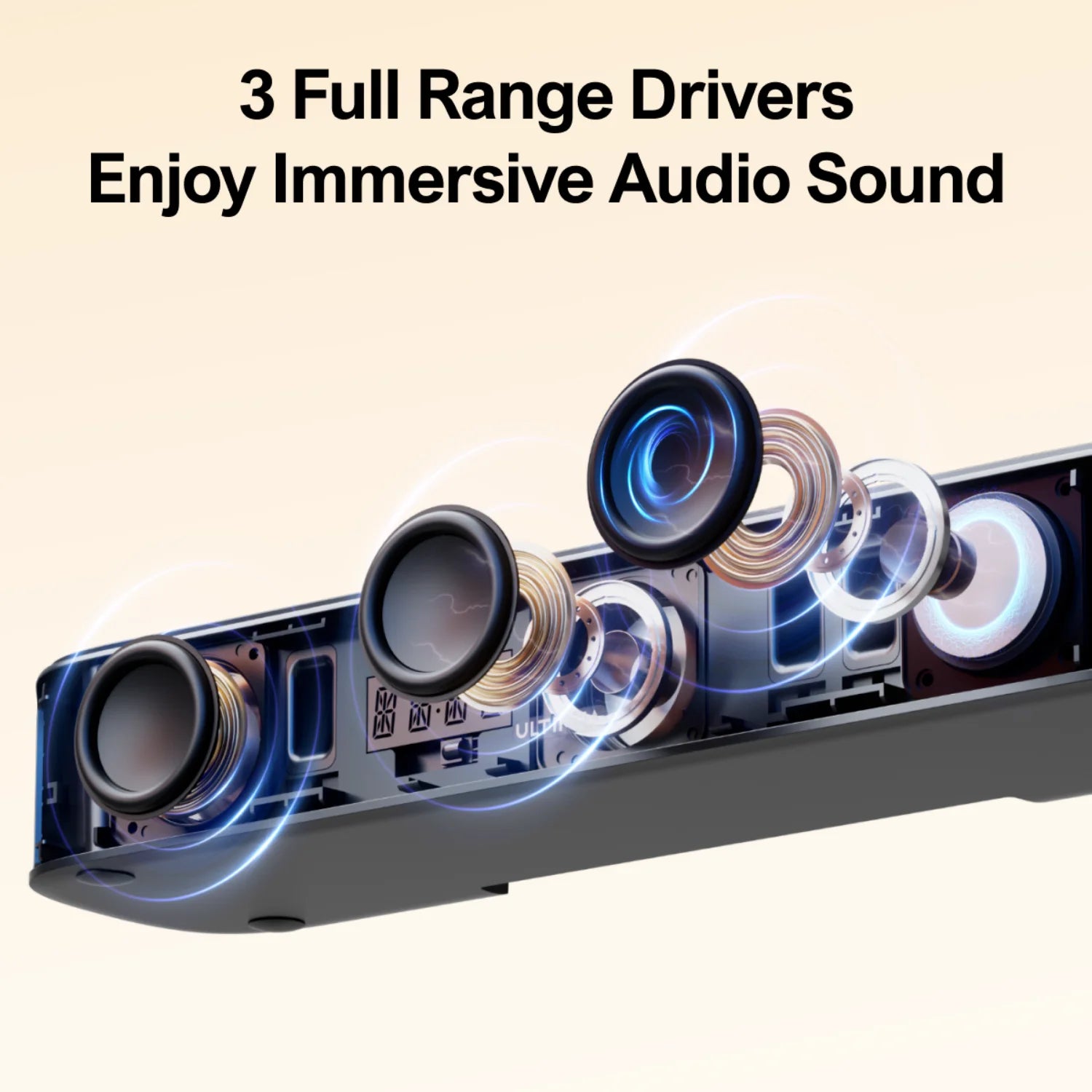 7.1 Channel Sound Bar System for TV