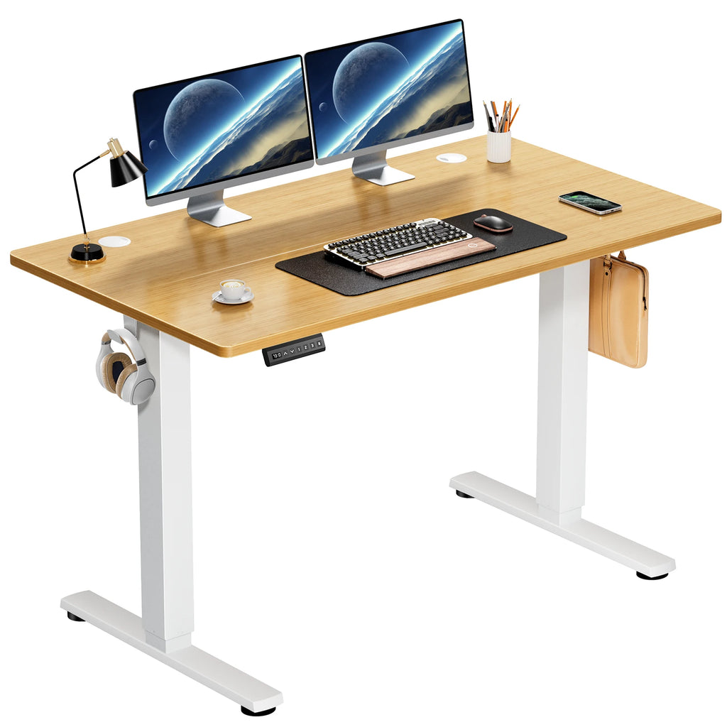 Electric Adjustable Standing/Sitting Desk Workstation
