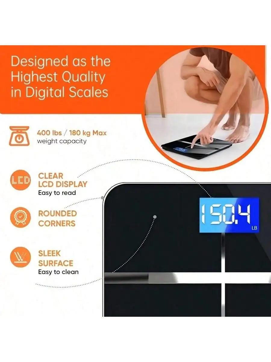 Smart Multi-Function Body Fat & Weight Scales