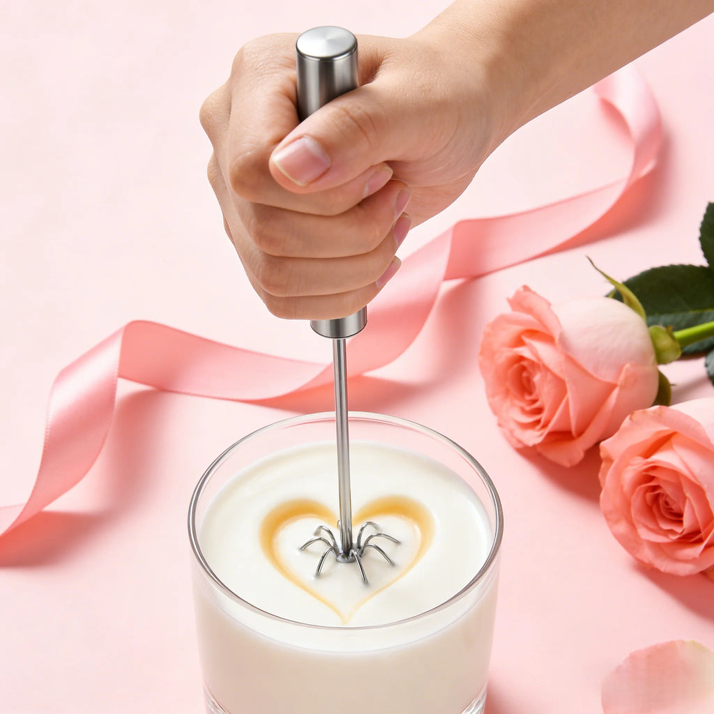 Handheld Milk Frother Mini Whisk Mixer Electric Eggbeater