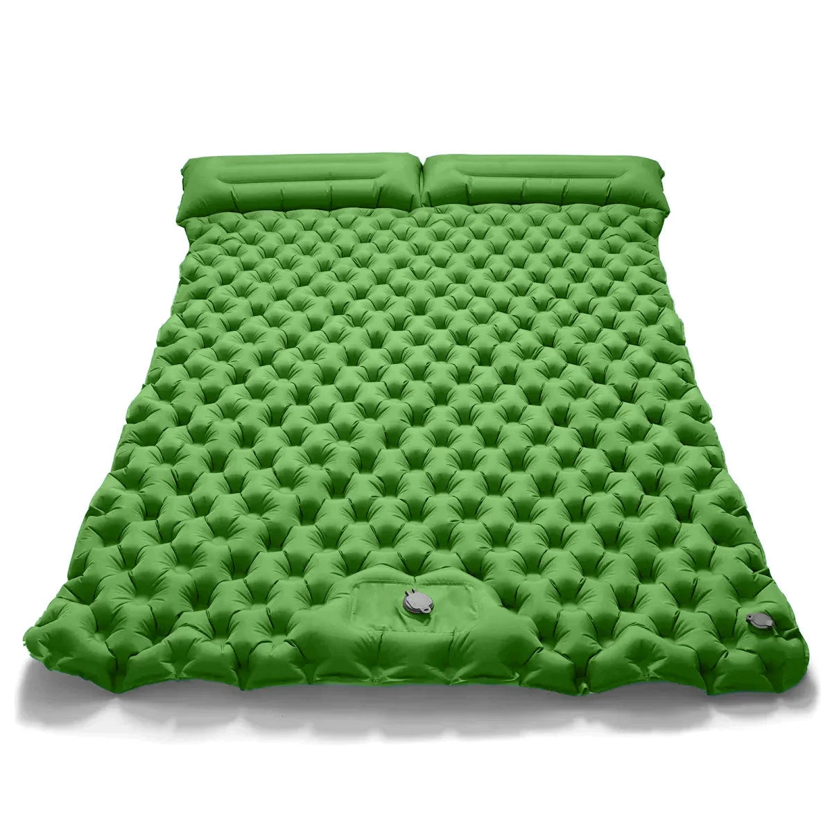 By Inflating Double Inflatable Camping Mattress Ultralight Sleeping Pad