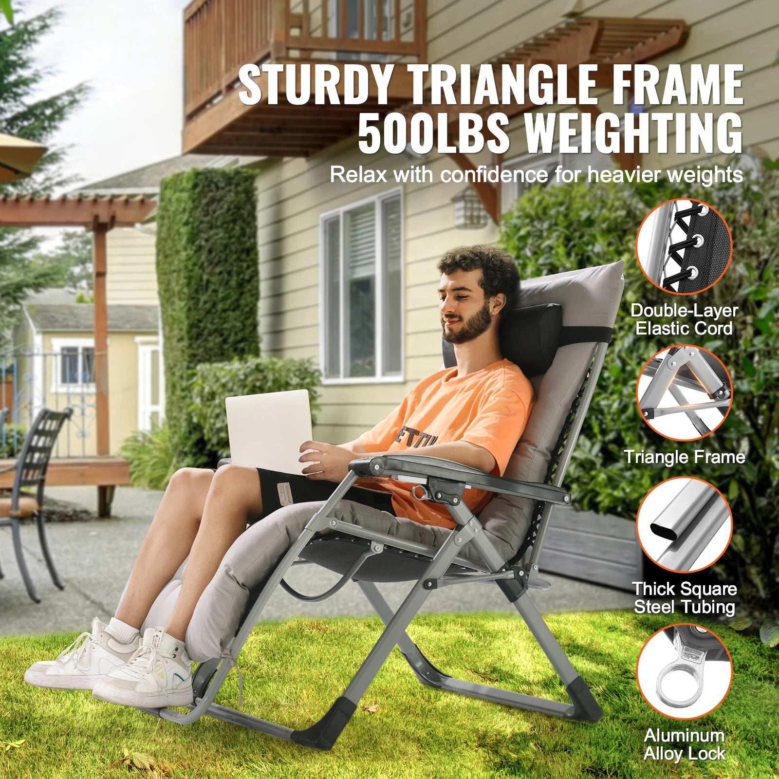 Zero Gravity/Anti Gravity Recliner Lounge Chair