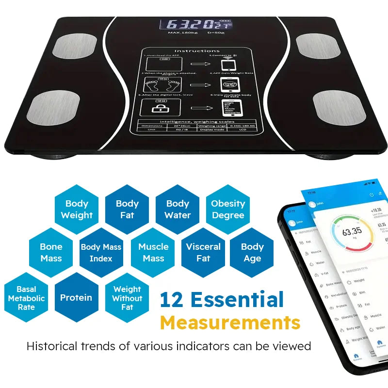 Smart Body Weight Scale with many features