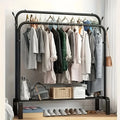 Heavy-Duty Metal Double-Pole Hanger