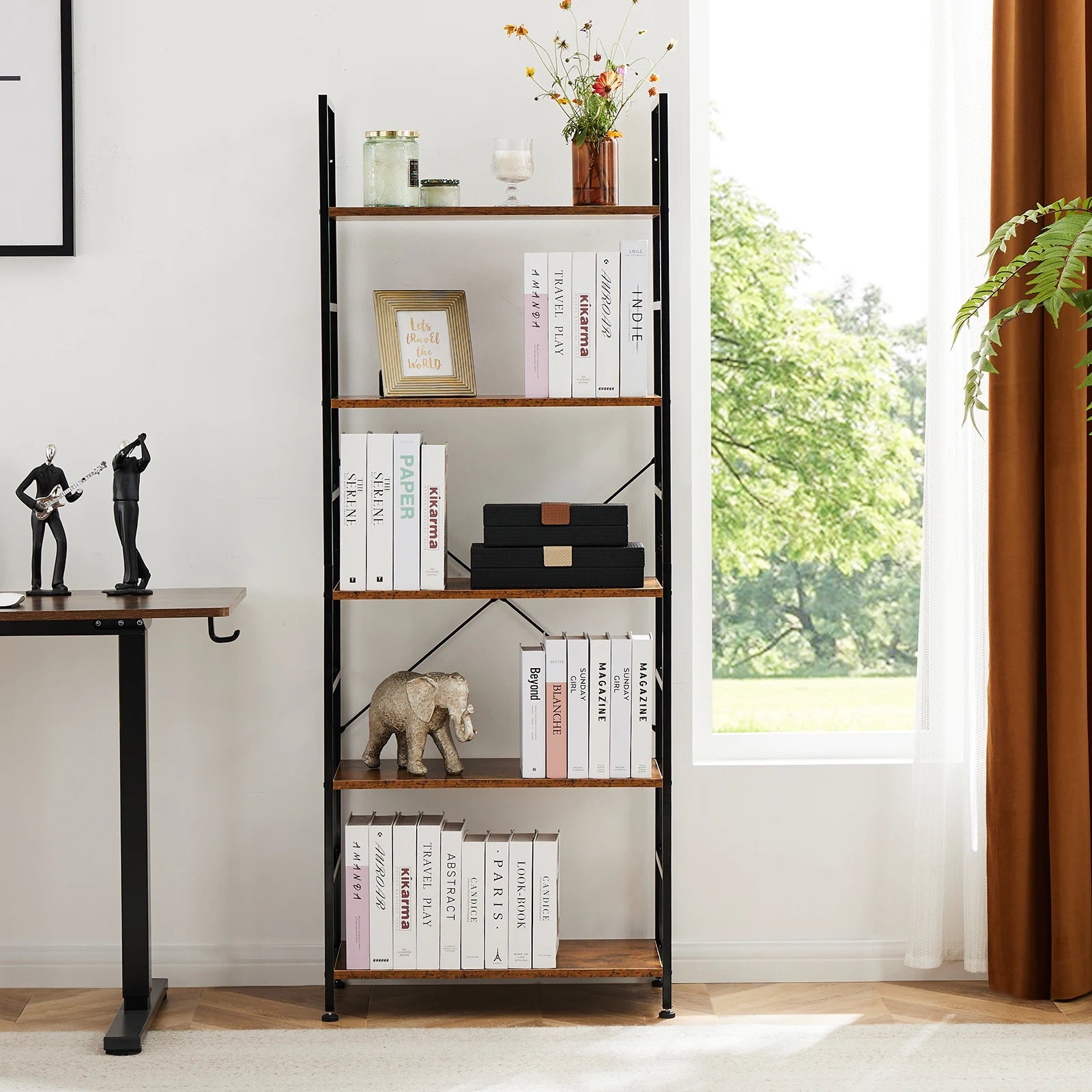 5 Tier Bookcase /Shelves