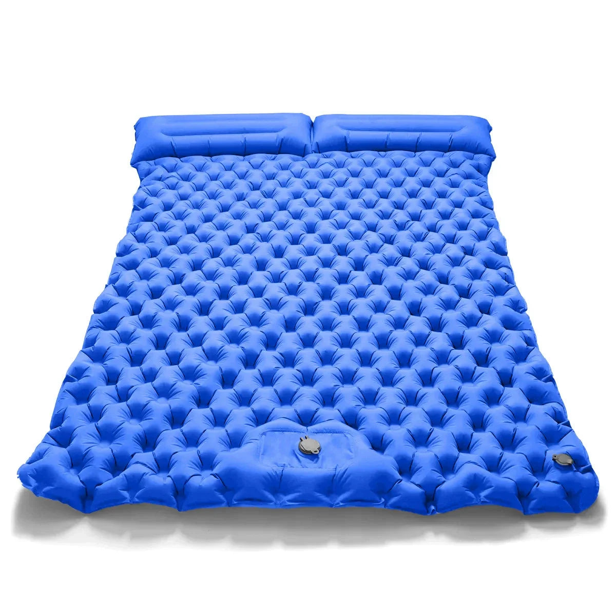 By Inflating Double Inflatable Camping Mattress Ultralight Sleeping Pad