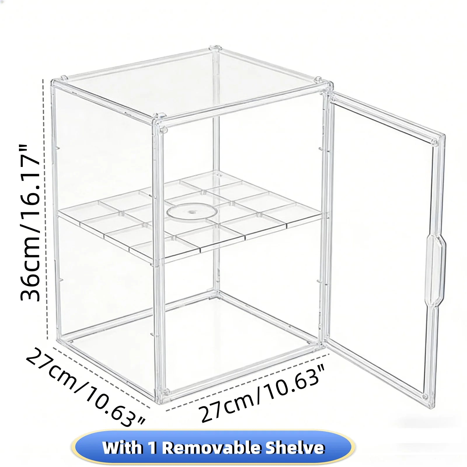 Acrylic Clear Stackable Storage Case Bins