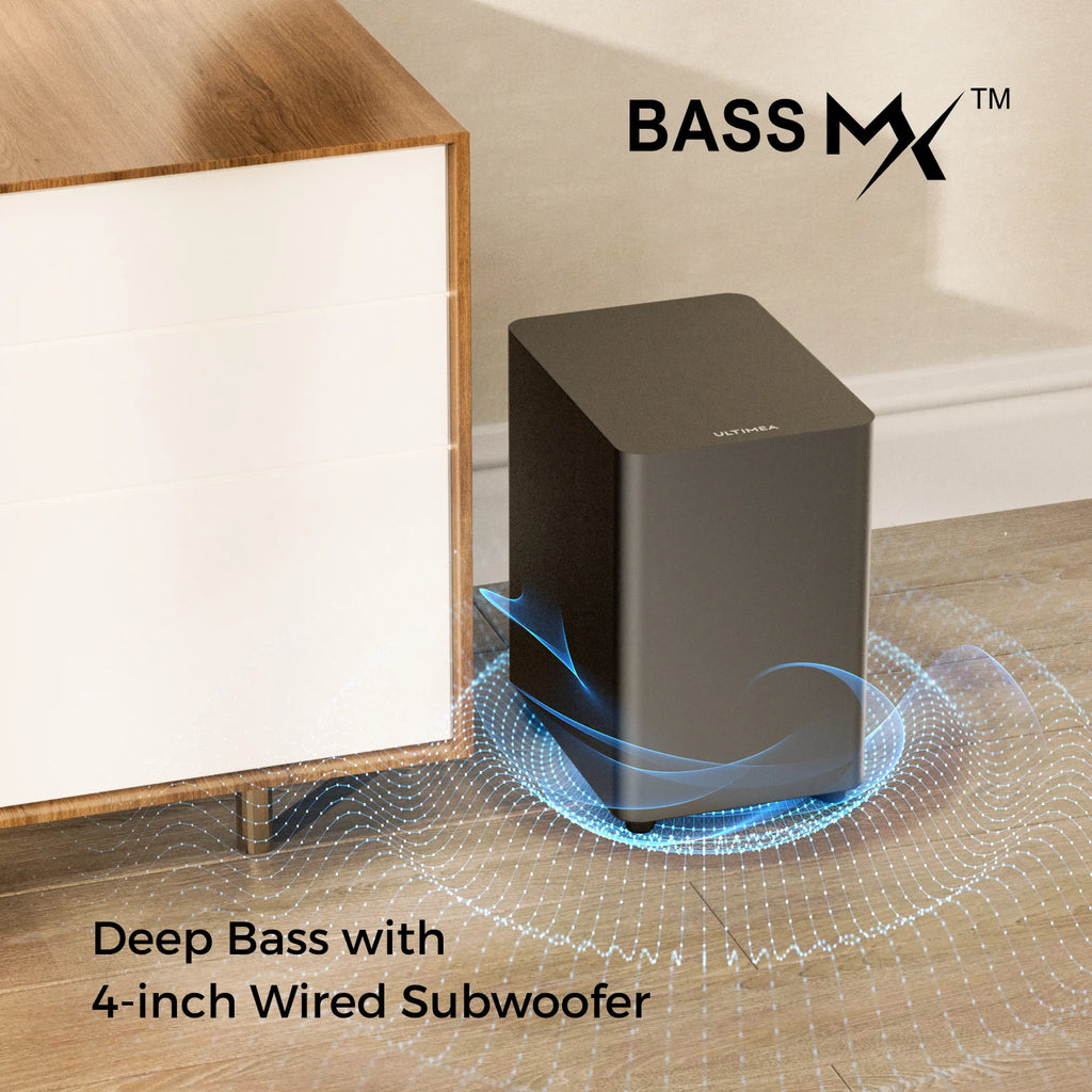 7.1 Channel Sound Bar System for TV