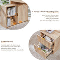 67-Inch L-Shaped Desk With Integrated Power Outlets