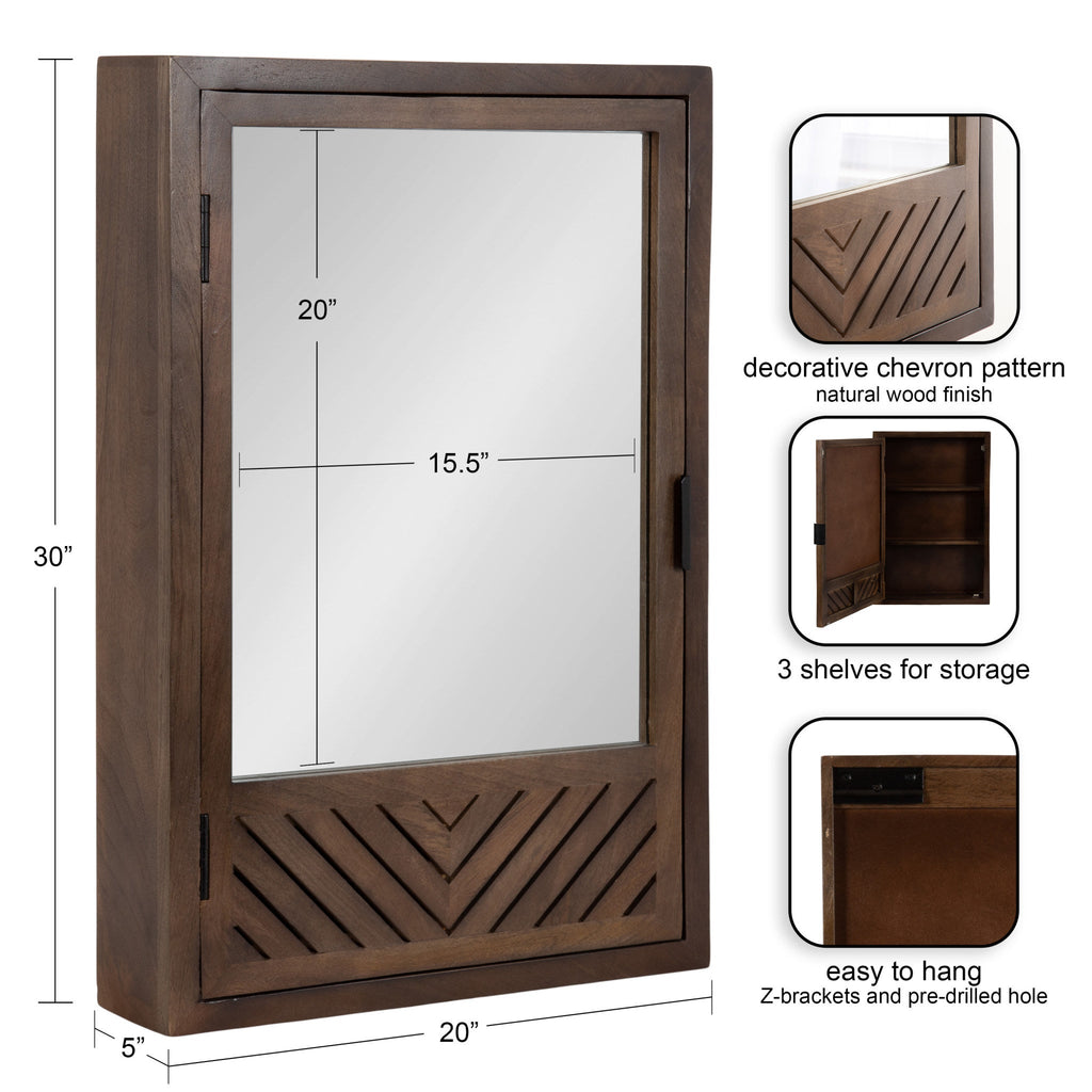 Mezzeta Bathroom Cabinet with Mirror