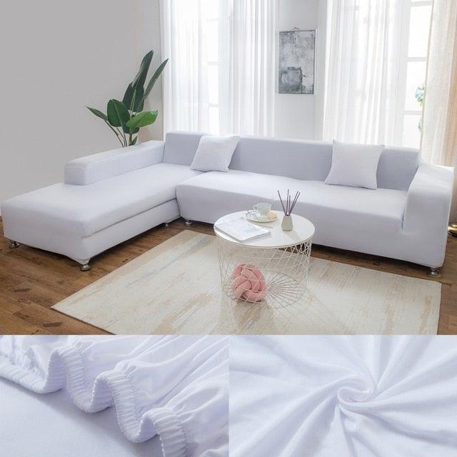 Sofa Cover For Living Room Anti-dust Elastic Stretch Covers For L-shape Corner Sofa Couch Cover Chair Cover Furniture Protector Sofa Covers for Living Room Sofa Protector Anti-dust Elastic Stretch Covers For Corner Sofa Cover