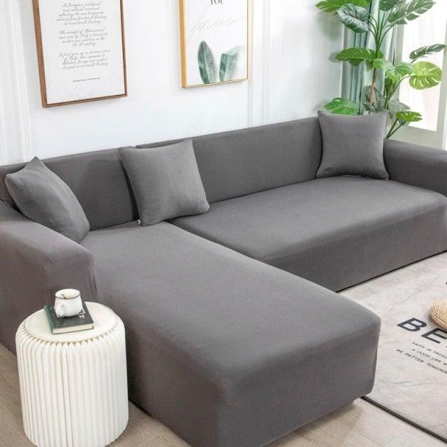 Sofa Cover For Living Room Anti-dust Elastic Stretch Covers For L-shape Corner Sofa Couch Cover Chair Cover Furniture Protector Sofa Covers for Living Room Sofa Protector Anti-dust Elastic Stretch Covers For Corner Sofa Cover