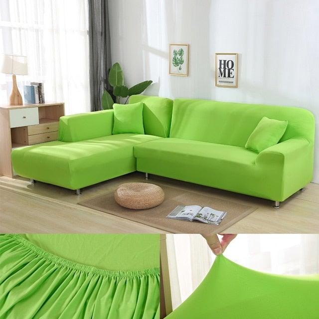 Sofa Cover For Living Room Anti-dust Elastic Stretch Covers For L-shape Corner Sofa Couch Cover Chair Cover Furniture Protector Sofa Covers for Living Room Sofa Protector Anti-dust Elastic Stretch Covers For Corner Sofa Cover