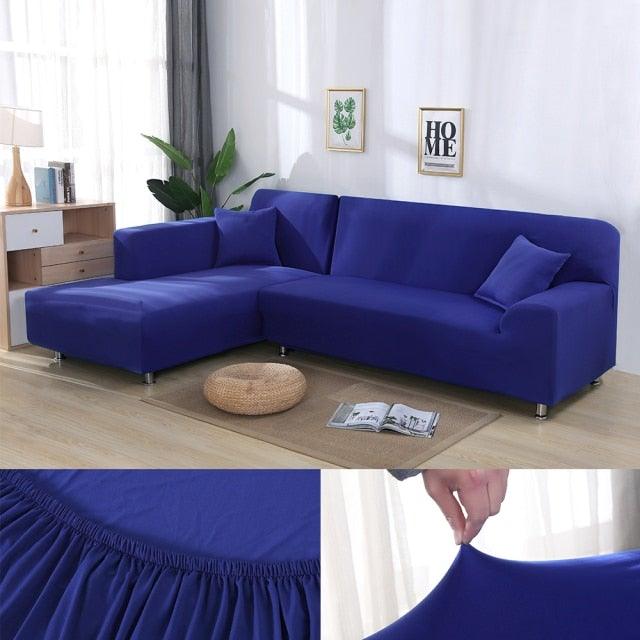 Sofa Cover For Living Room Anti-dust Elastic Stretch Covers For L-shape Corner Sofa Couch Cover Chair Cover Furniture Protector Sofa Covers for Living Room Sofa Protector Anti-dust Elastic Stretch Covers For Corner Sofa Cover